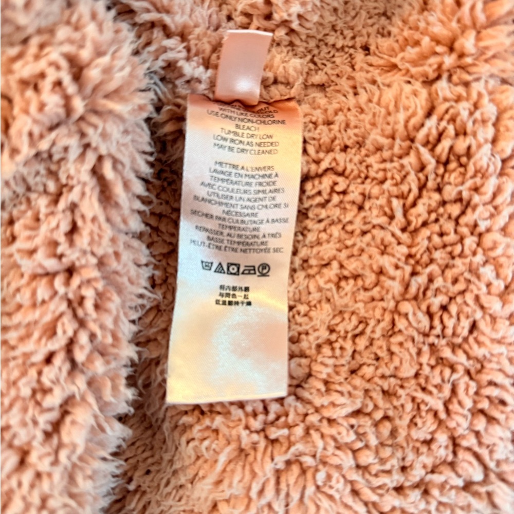 Pilcro Orange Sherpa Shirt Jacket - Picture 7 of 7
